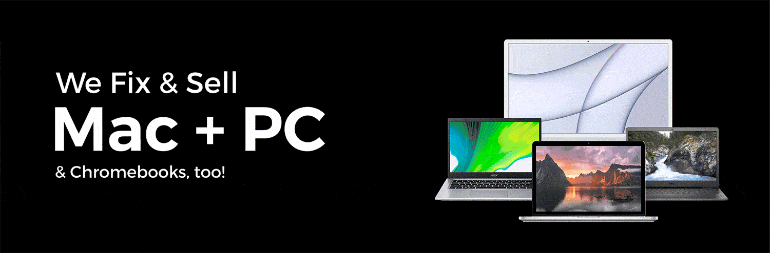 Mac and pc repair and sell shop