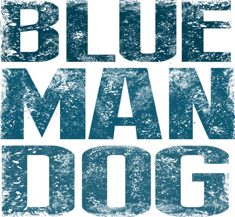 Blue Man Dog