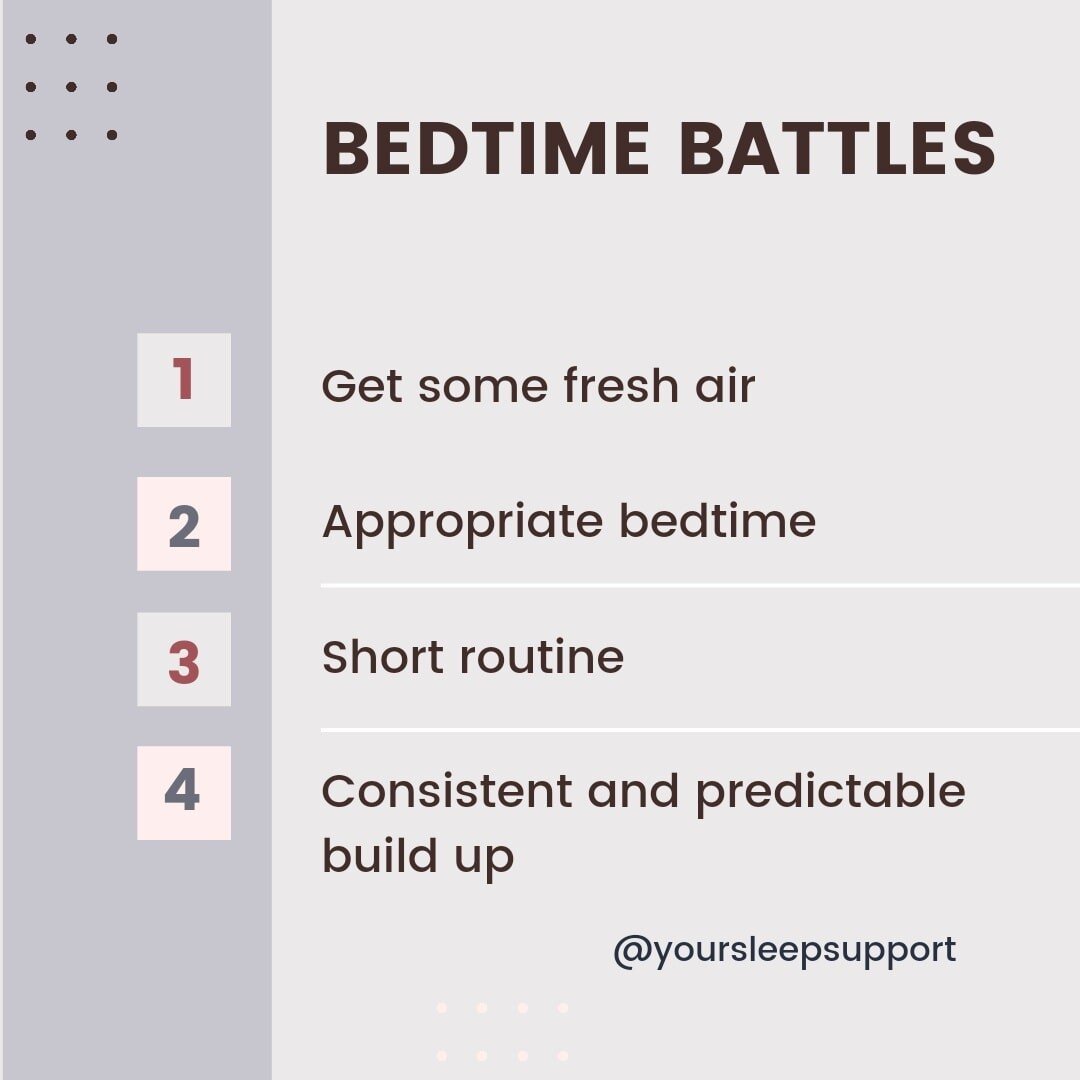 Bedtime battles 🤺

These usually happen in older children and toddlers but they can be extremely frustrating and difficult to manage. 

They mostly happen because a child doesn't want to go to bed and the reasons for this can vary:

🥳 Fear of missi