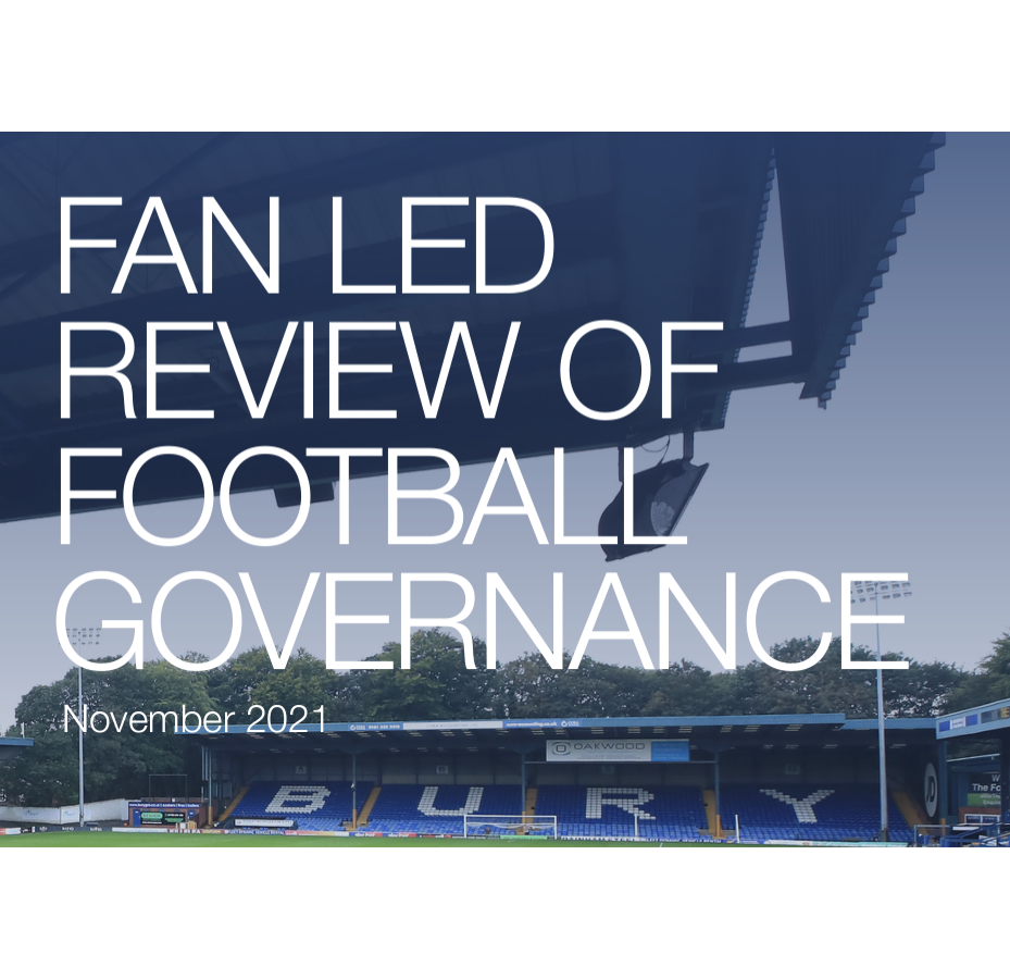 Fan-led Review - email your MP