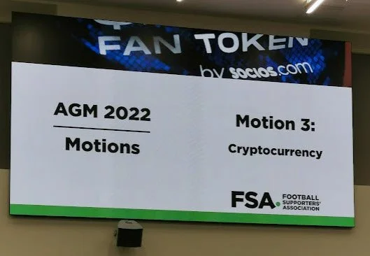 WHUST proposed motion on Cryptocurrency at FSA AGM unanimously passed
