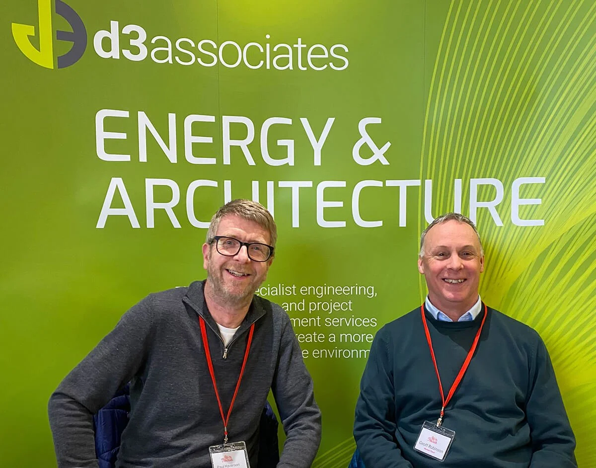 Paul and Geoff from D3A at Flourish