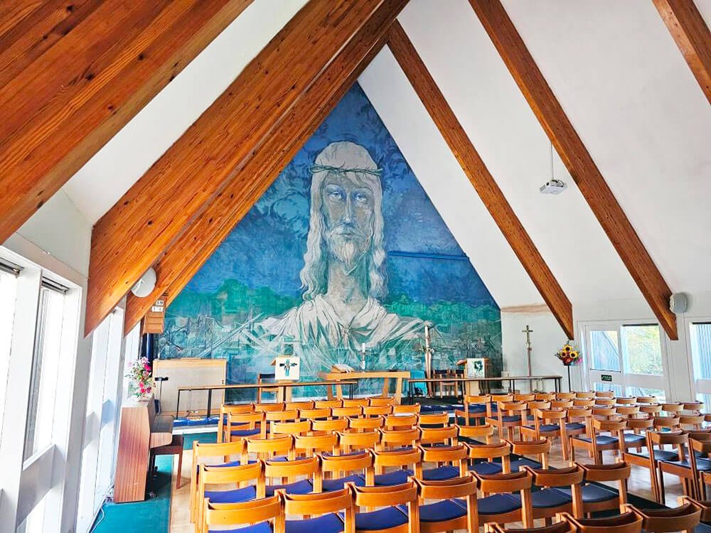 Interior view of Rosyth Methodist Church