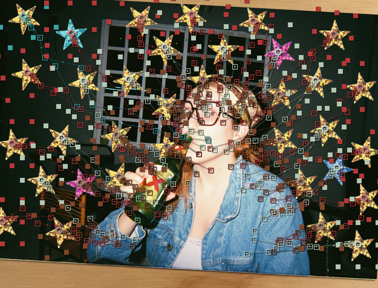 Stop motion Stars
