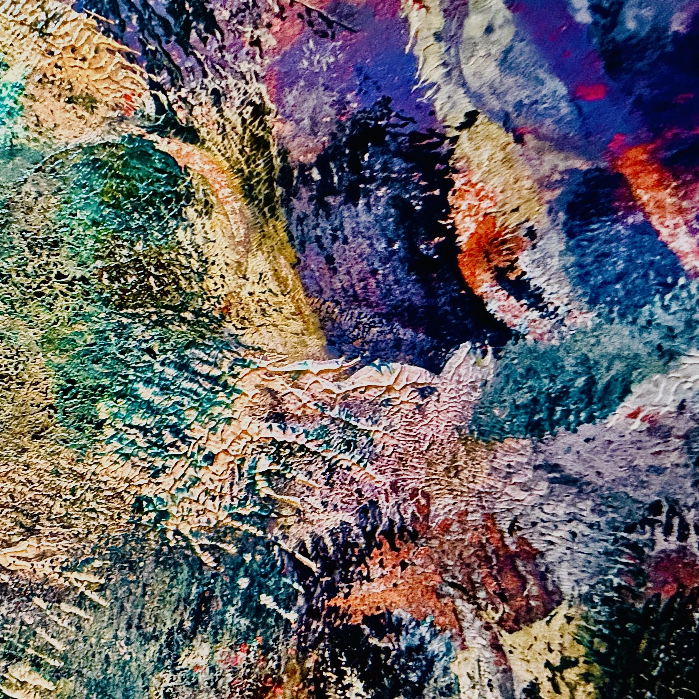 Textured Life--Abstract Version 3