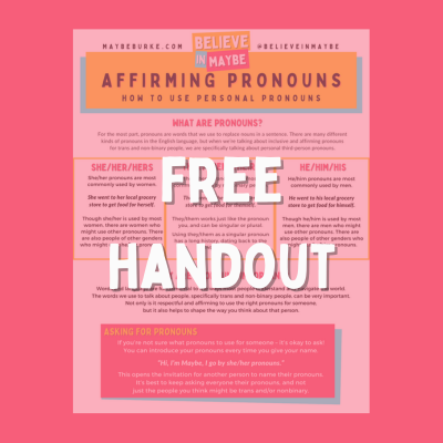 Affirming Pronouns Guide