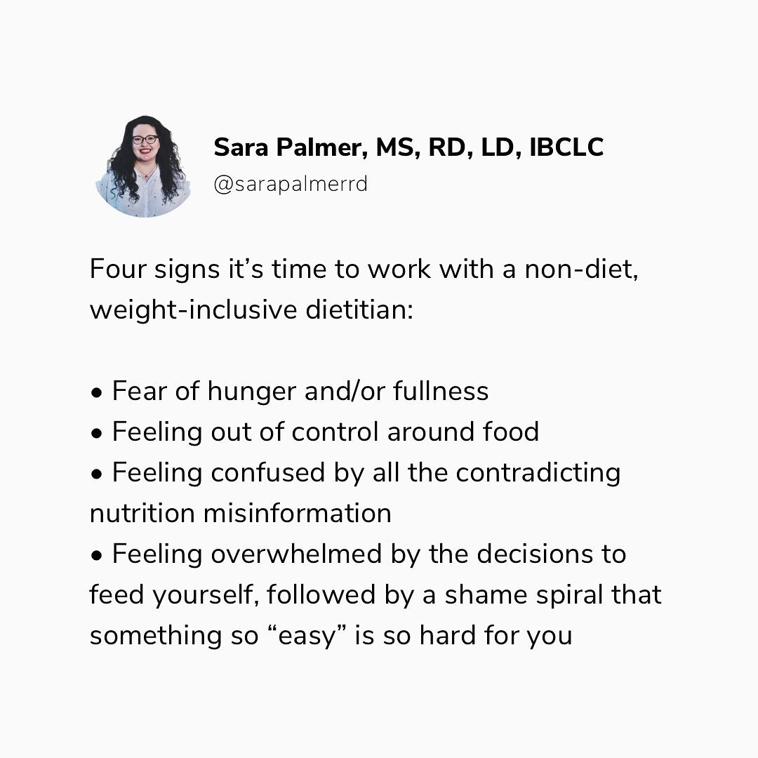 If I had a list of things my clients have in common and that are no longer a problem for them after our work together, this would be it.

Friend, if this is you, you&rsquo;re not alone.
✨ You are deserving of nourishment.
✨ You are deserving of peace