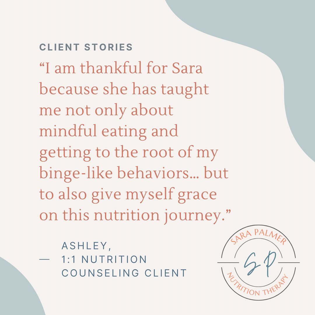 Thankful for my clients this holiday season 🫶🏻 I love the aha moments when clients start to understand their binges and how to approach food with more peace. You could have a peace with food this holiday season and new year! I am currently taking n