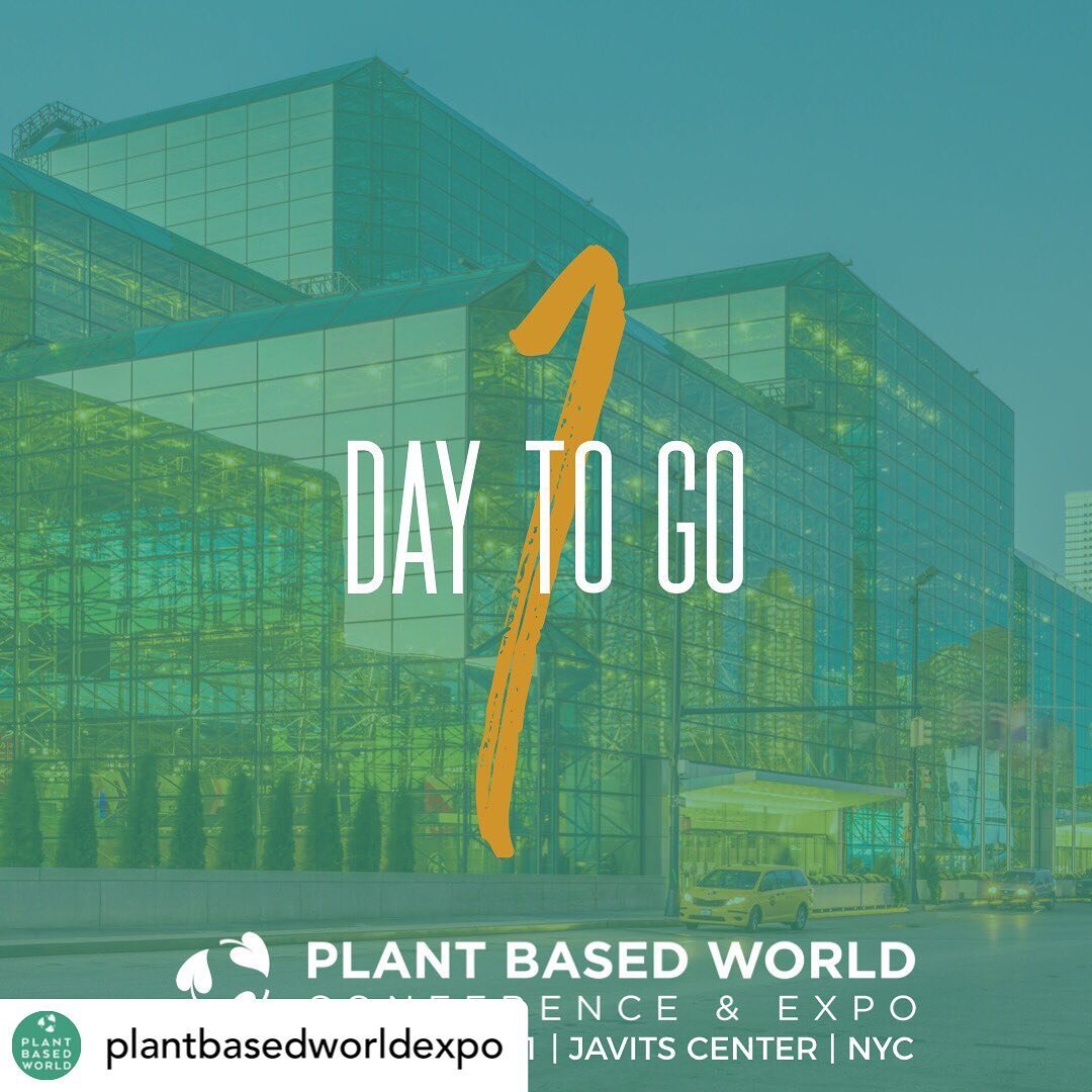 We are 1 day out from the Plant Based World Expo #plantbasedexpo #tradeshows #nyc #tradeshowbooth #javitscenter #javits #events #exhibits #newyorkcity #b2bsales #b2b #marketing