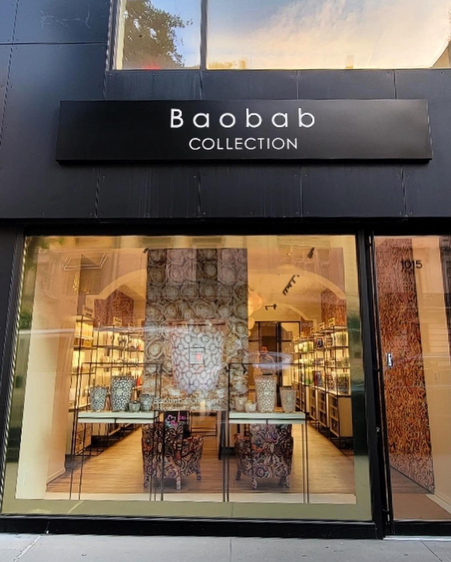 Check out the Baobab Collection storefront built by M&amp;J!