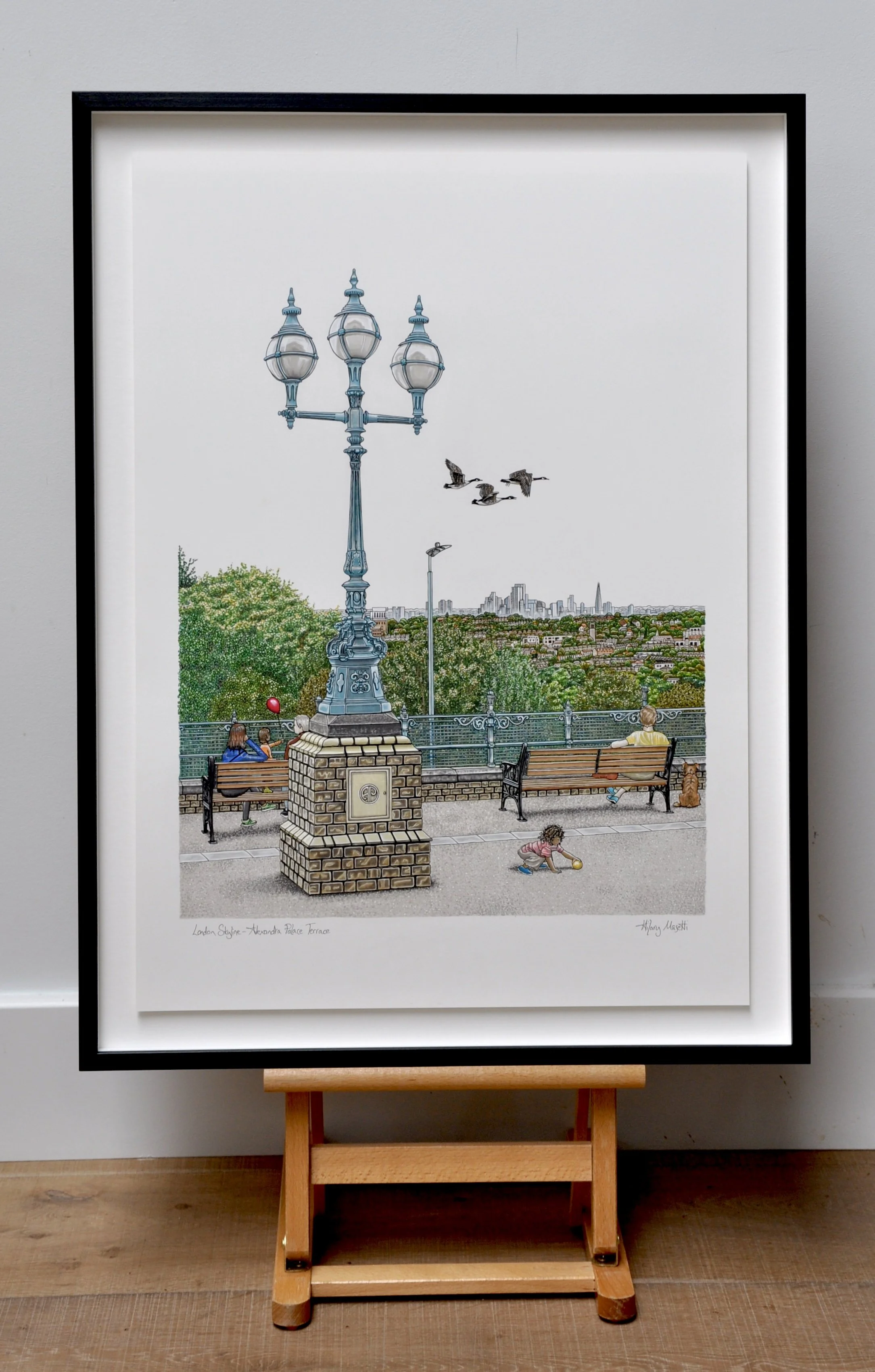 London Skyline - Alexandra Palace Terrace