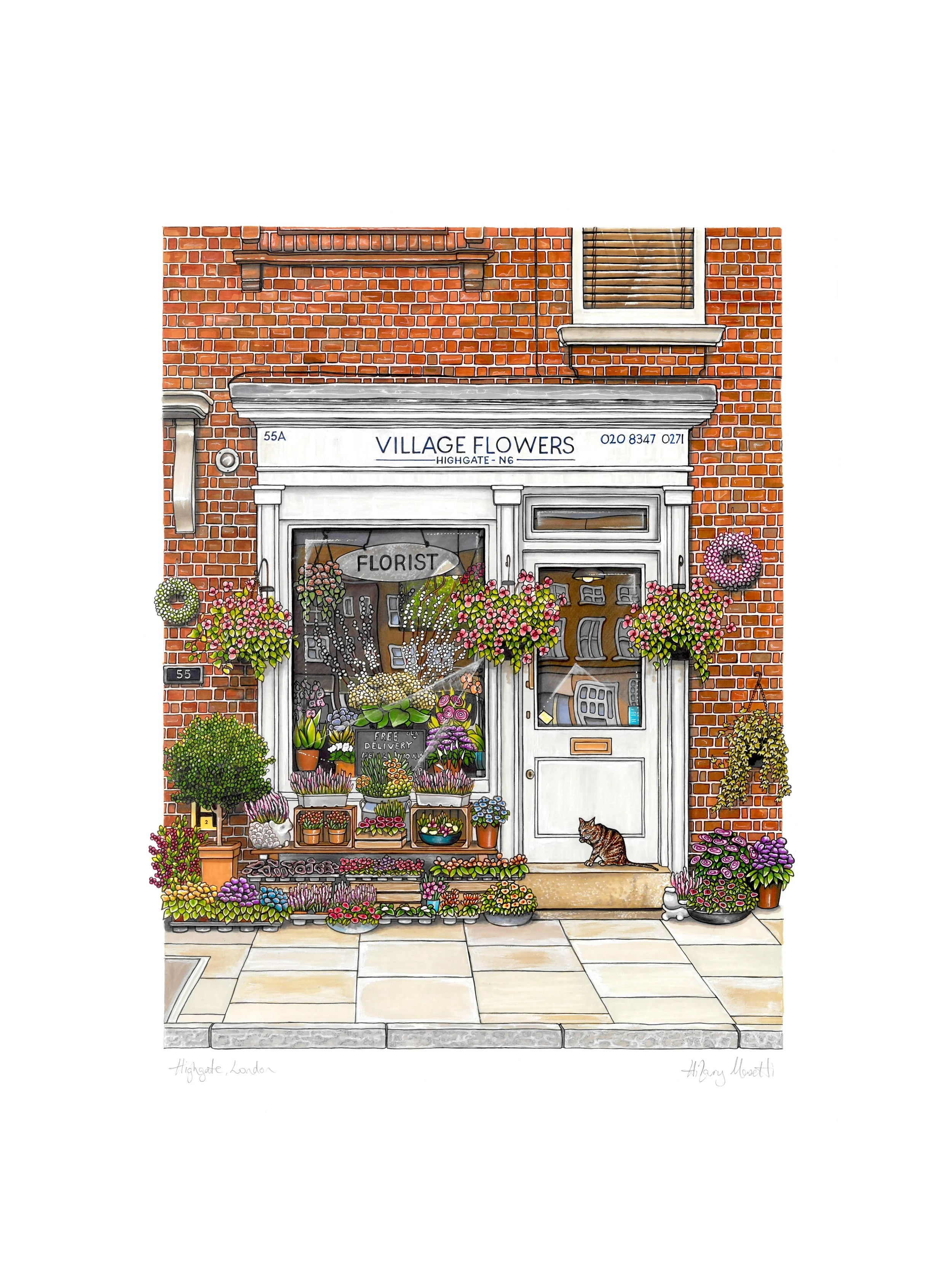 Village Flowers, Highgate