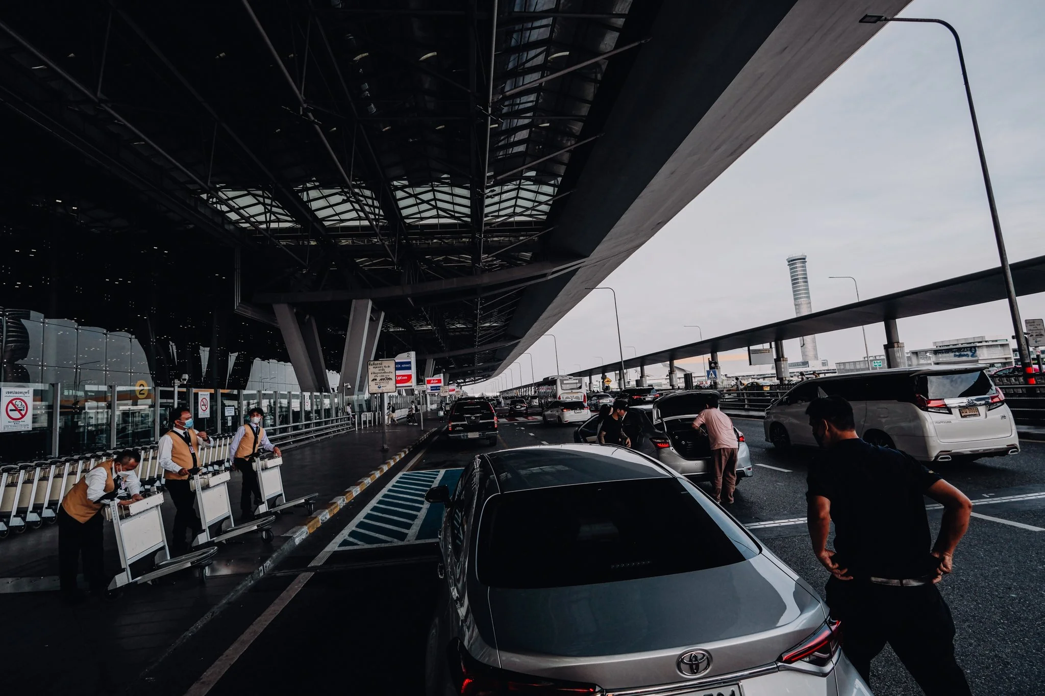 The airport