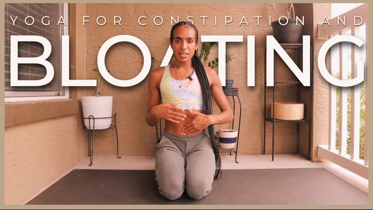 Yoga For Constipation and Bloating