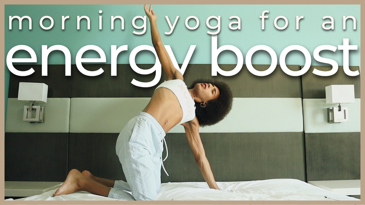 Morning Yoga Stretch For An Energy Boost | Xude Yoga with Xā