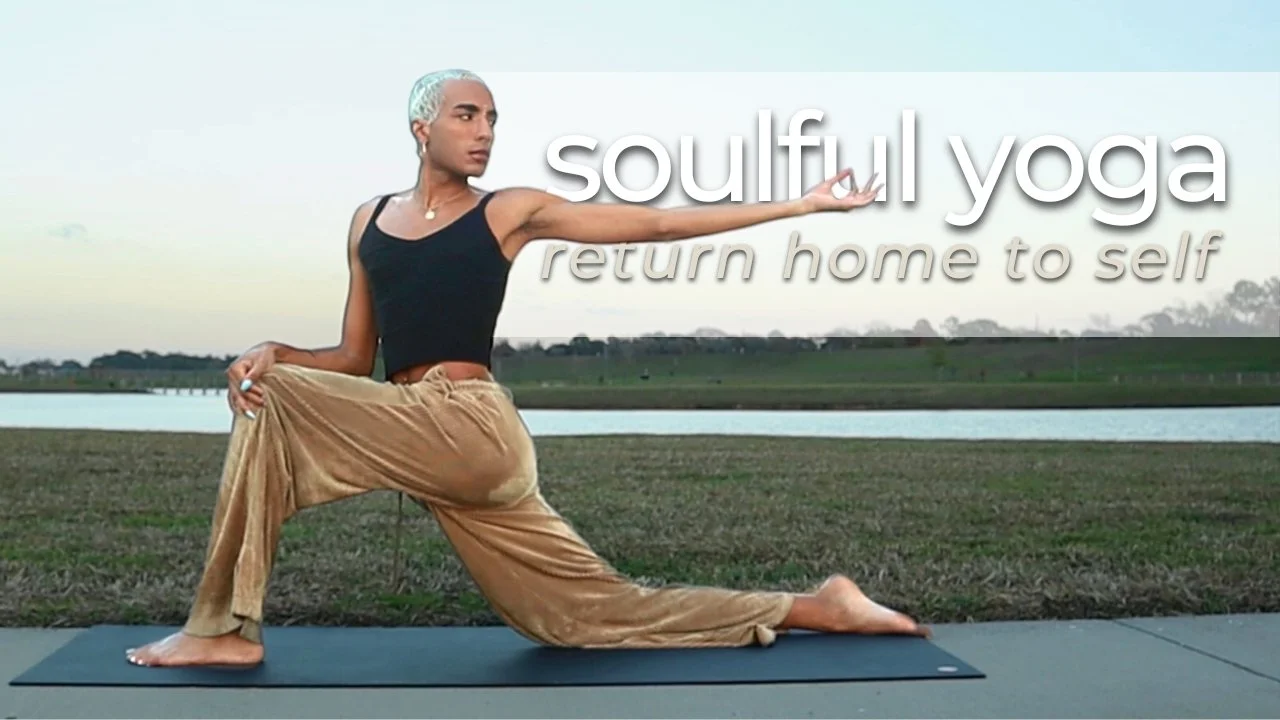 Soulful Yoga Flow To Return Home To Yourself | A 25 Minute Grounding Practice