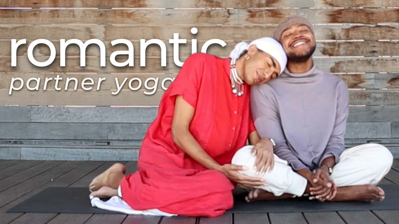 Romantic Yoga For Couples | Intimate Partner Yoga Flow