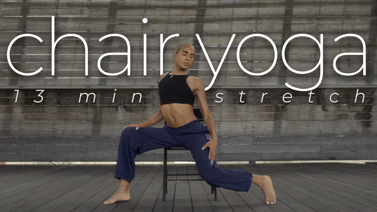 Quick Chair Yoga Stretch | 13 Minute Seated Exercise For Strength and Mobility | Xude Yoga with Xā