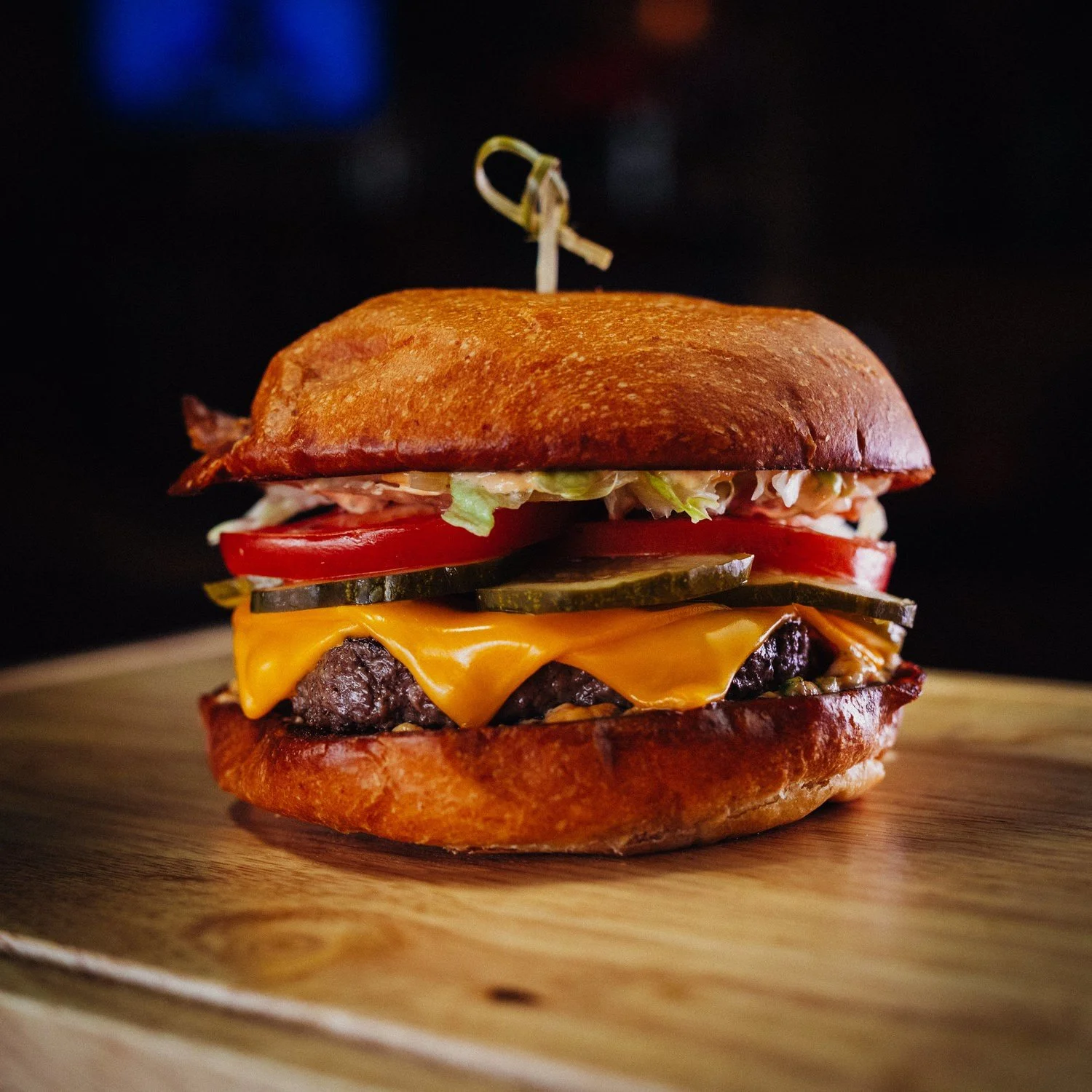 Burger. Bourbon. Done.