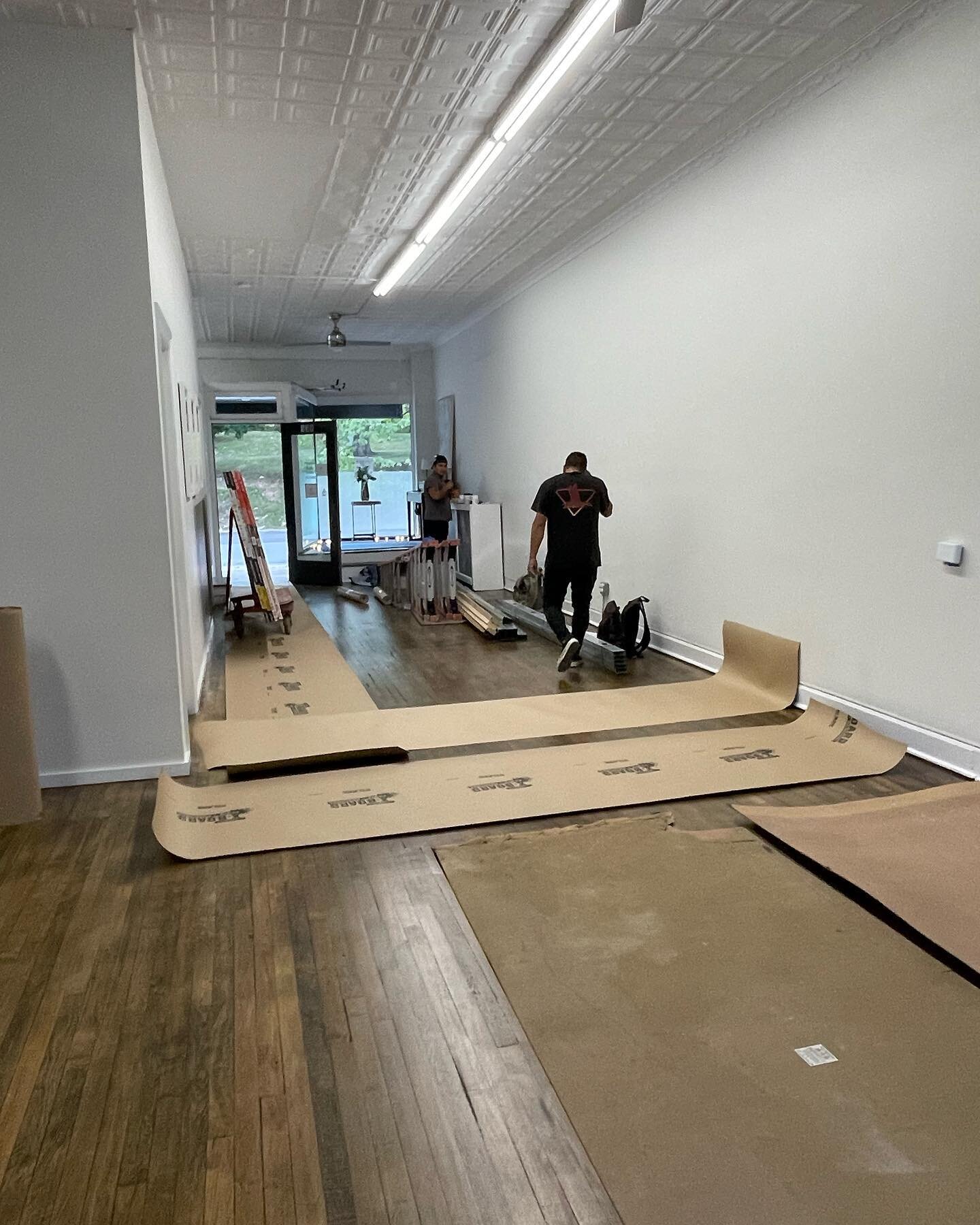 It's 8am; just another construction project getting off the ground!