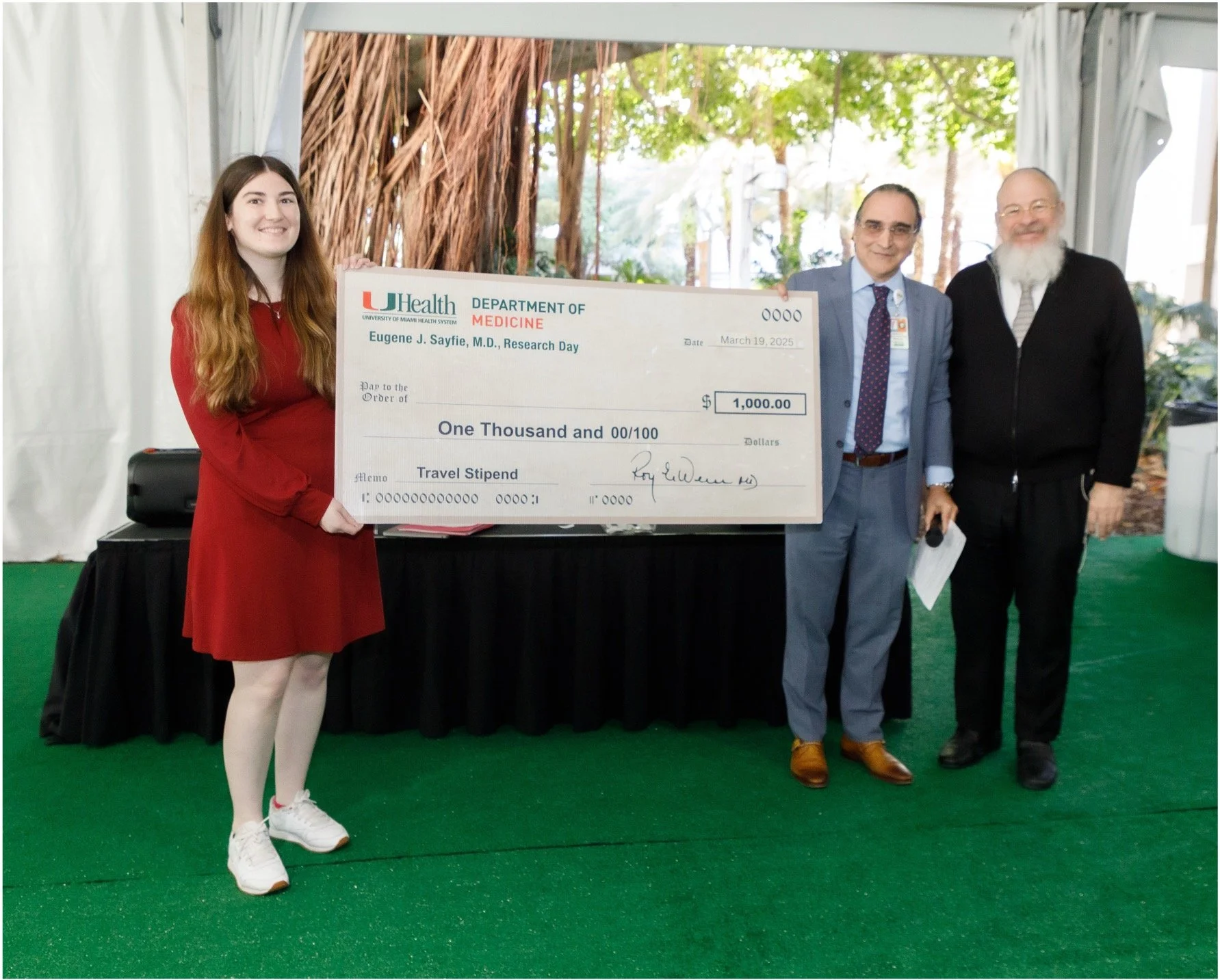 Alli won first place in the Basic and Translational category at UM Day of Medicine 2025