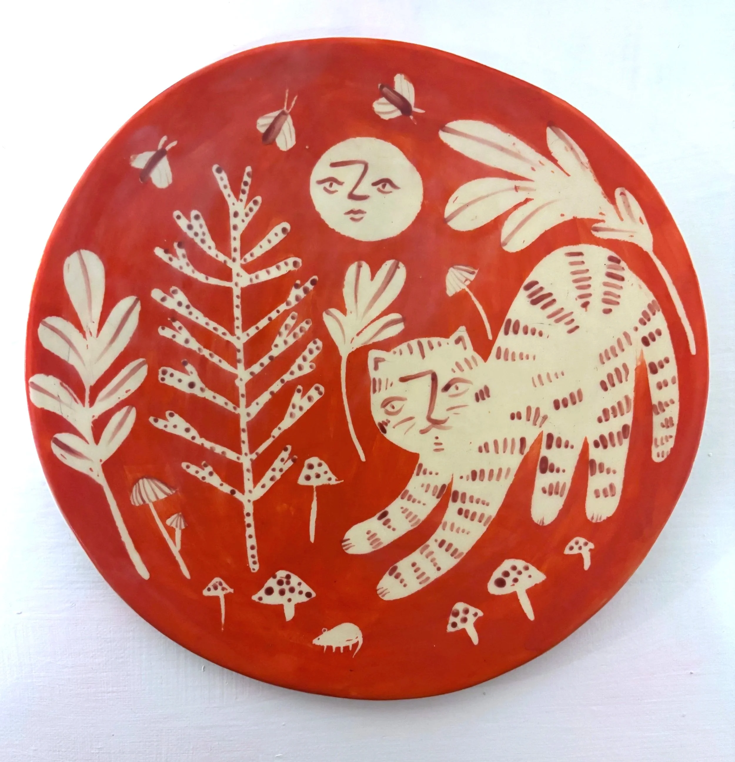 Forest Cat Plate