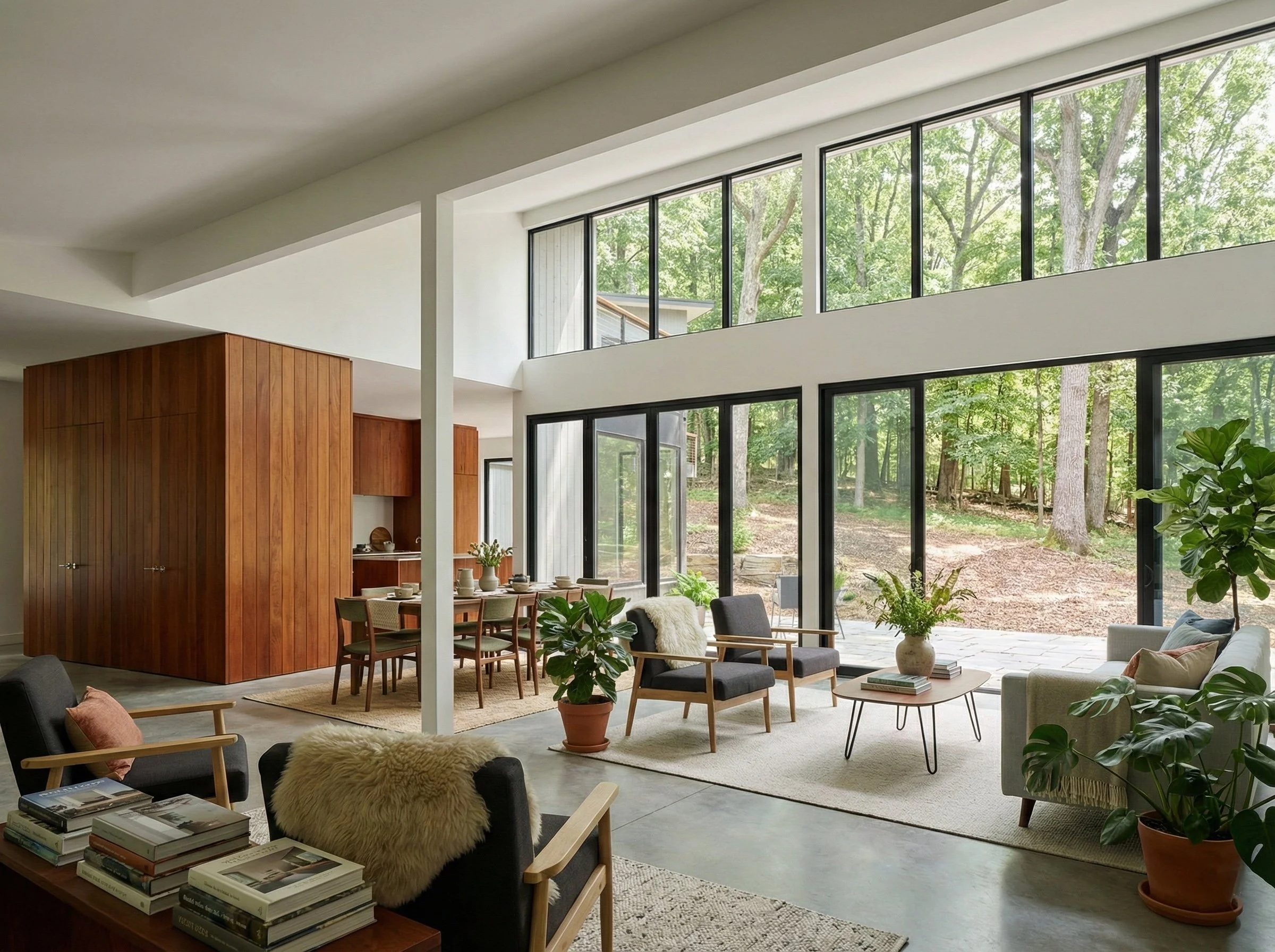 Birkshires Cottage - Living Room