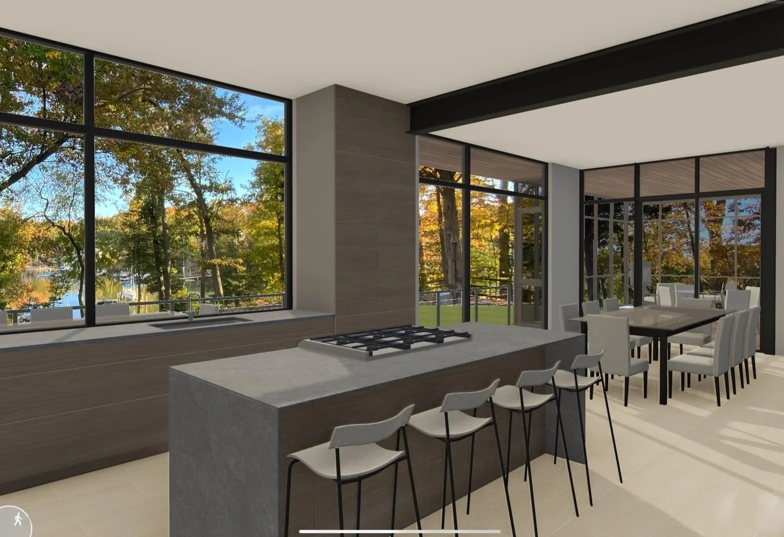 Dividing Creek House - Kitchen