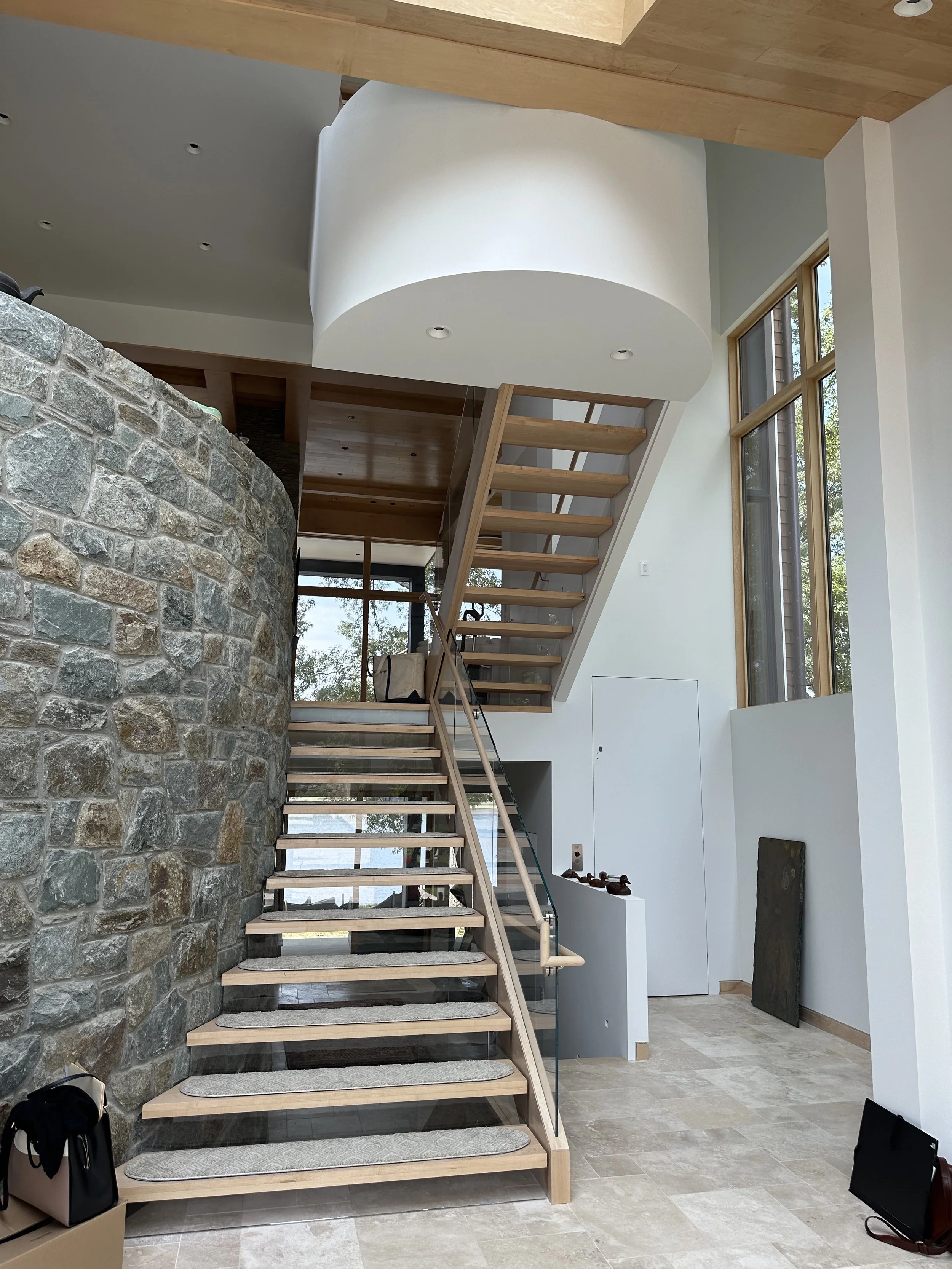 Calvert County House - Staircase Video