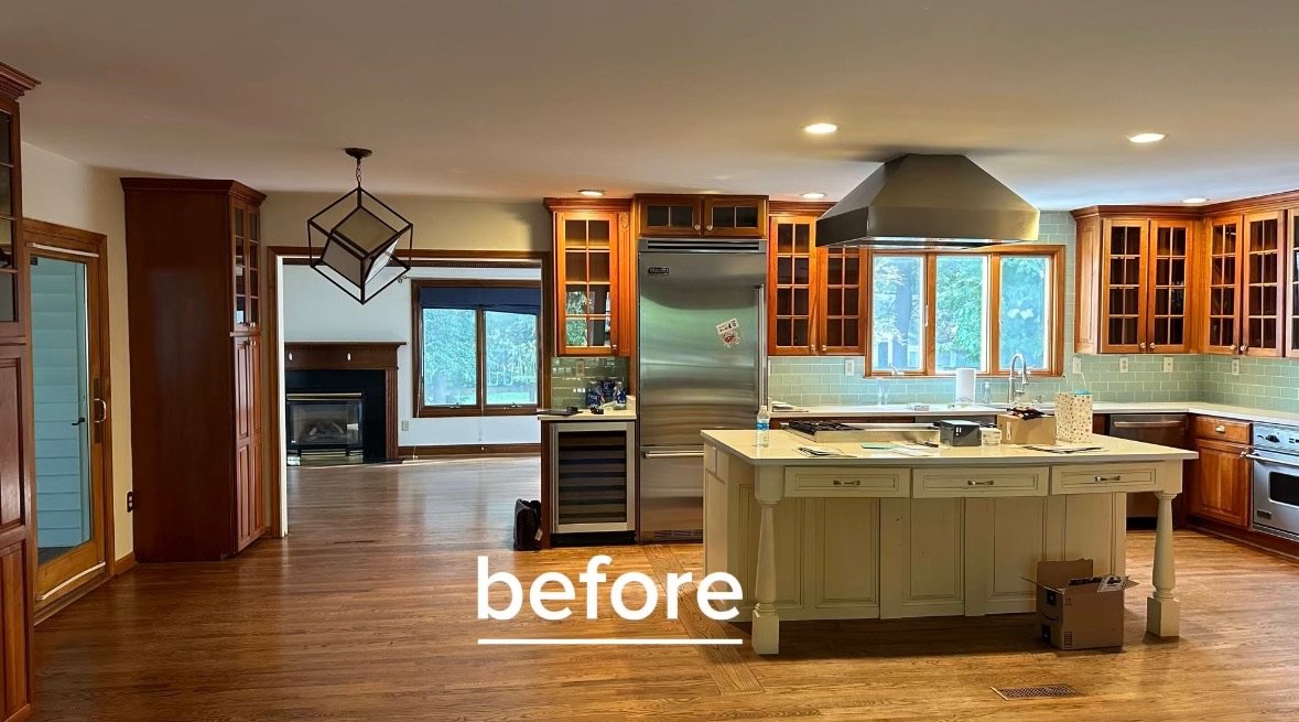 Open Renovation Kitchen - Before