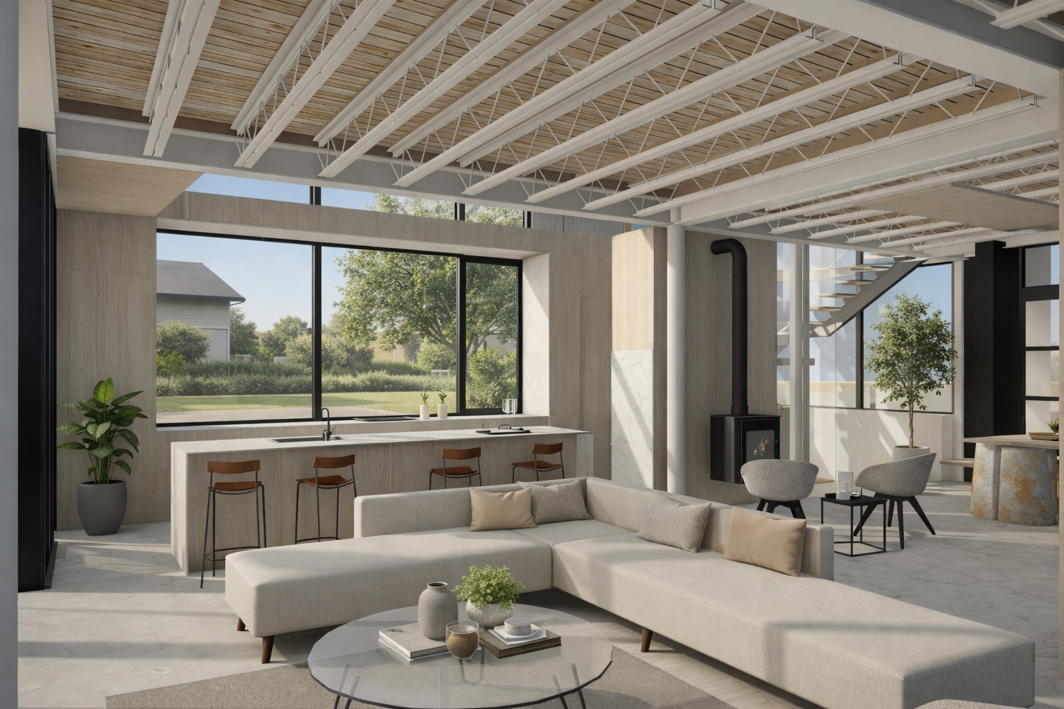 Shoreham Beach House - Living Room