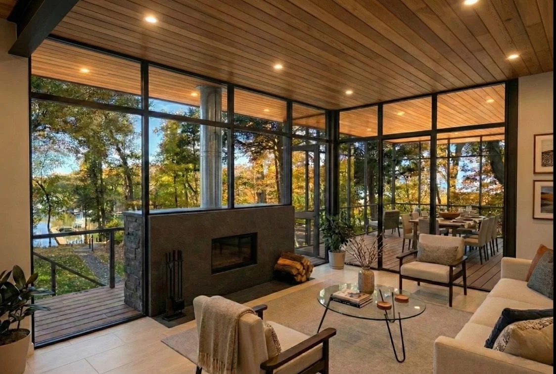 Dividing Creek House - Living Room