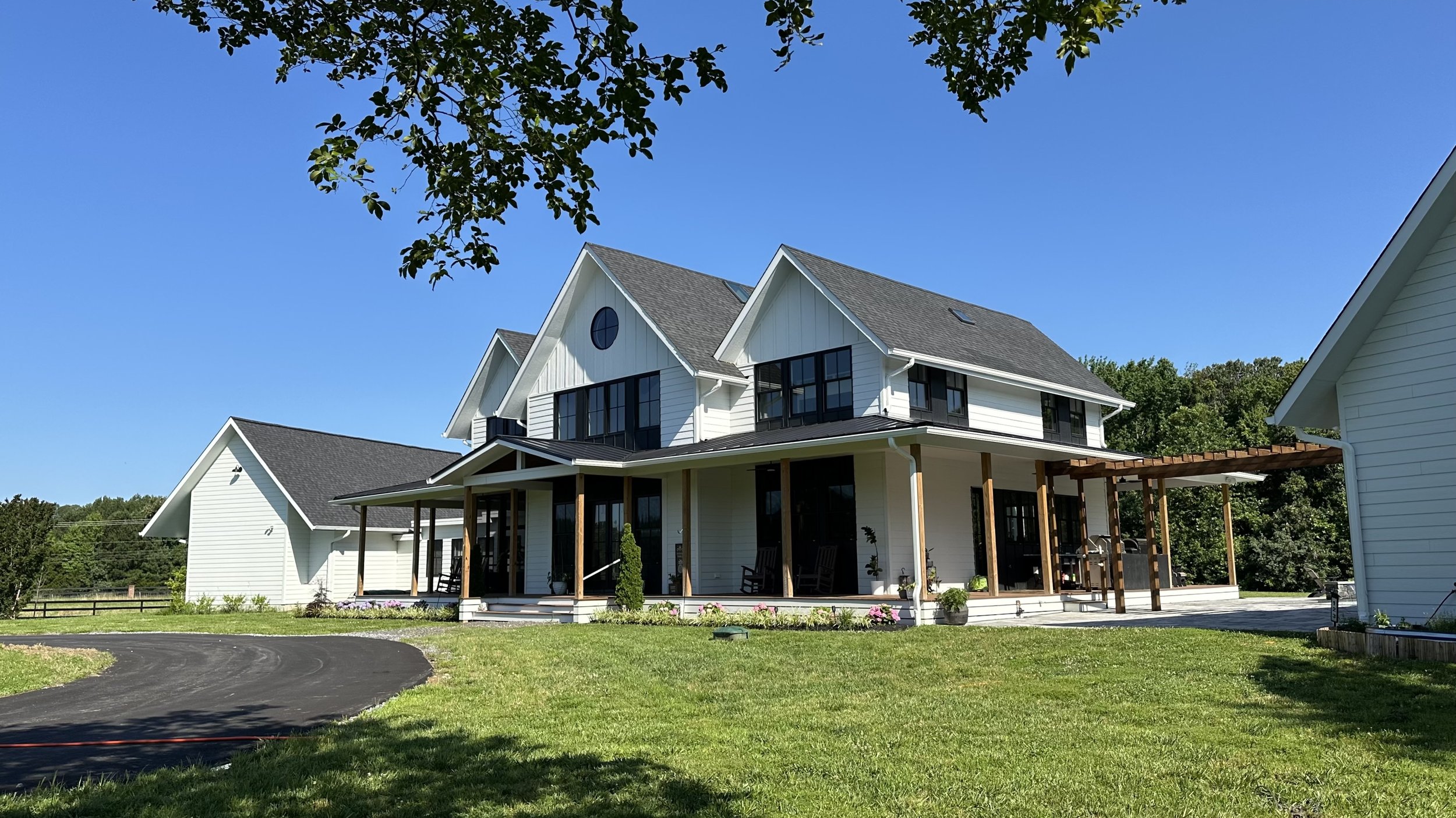 Bennett Point Farmhouse - Front Right
