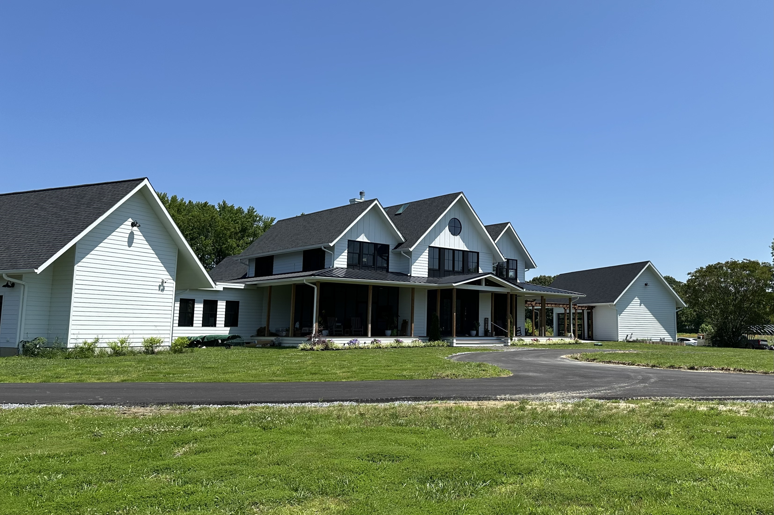 Bennett Point Farmhouse - Front Left