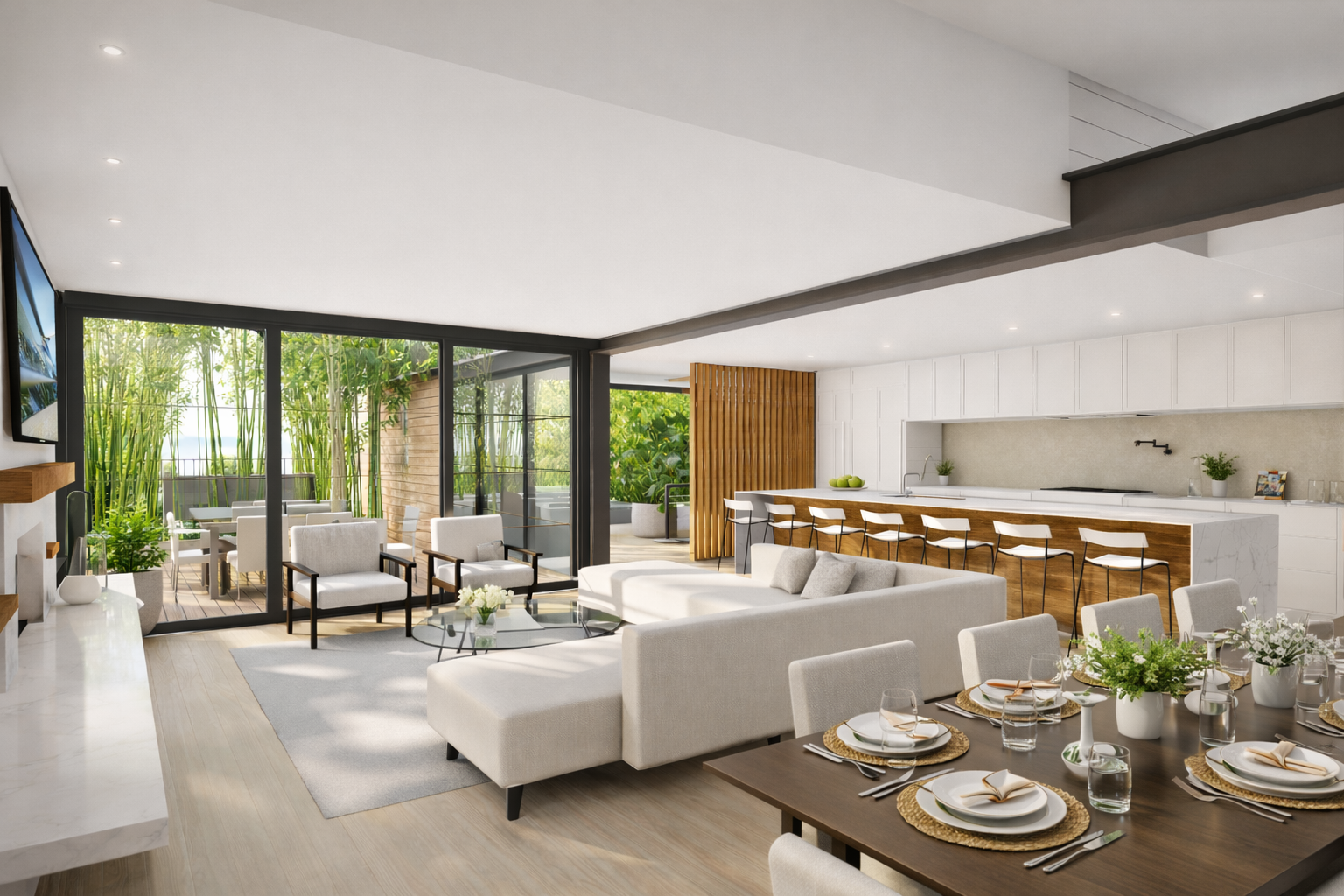 Open Renovation - Living Room