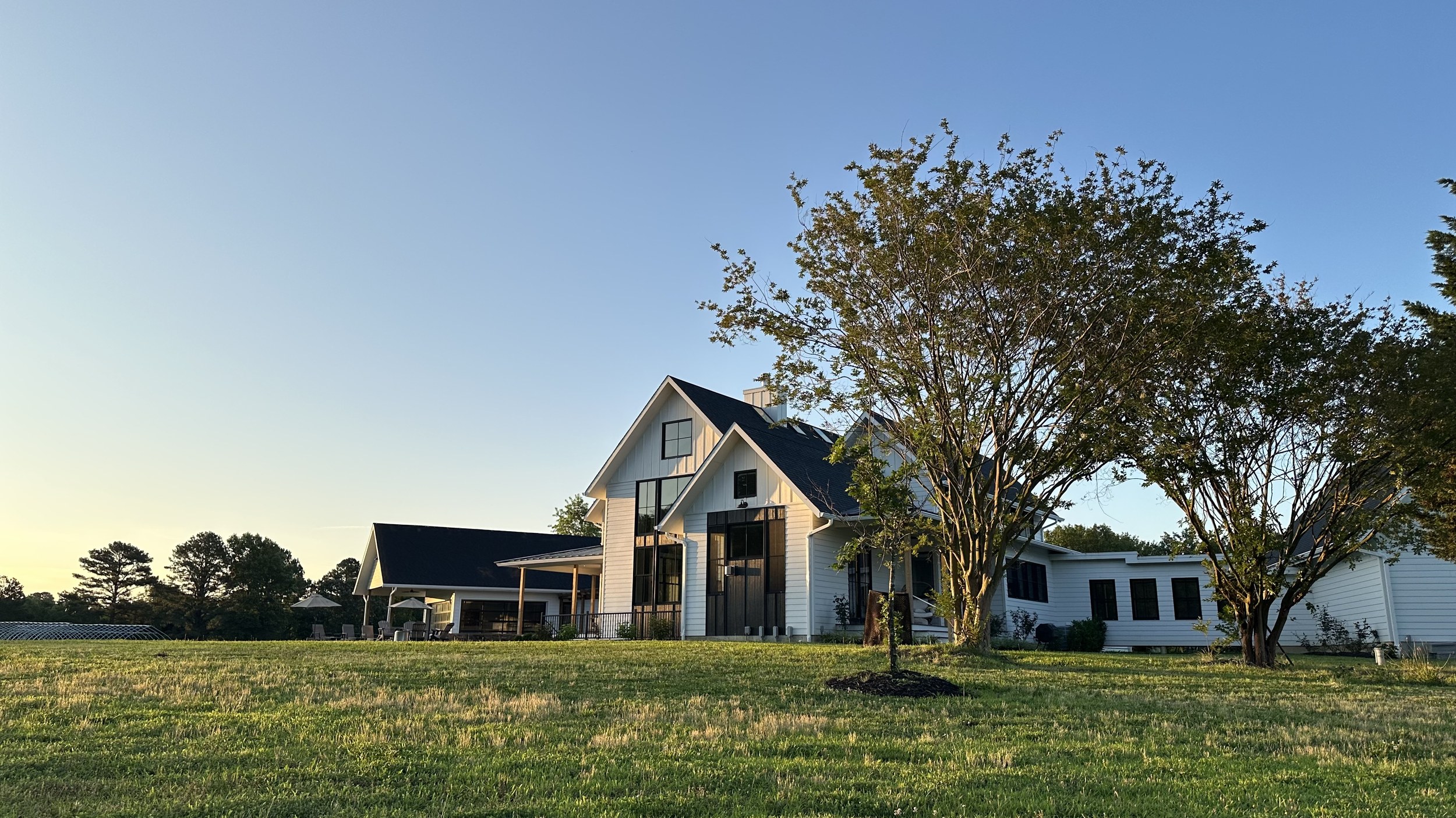 Bennett Point Farmhouse - Back