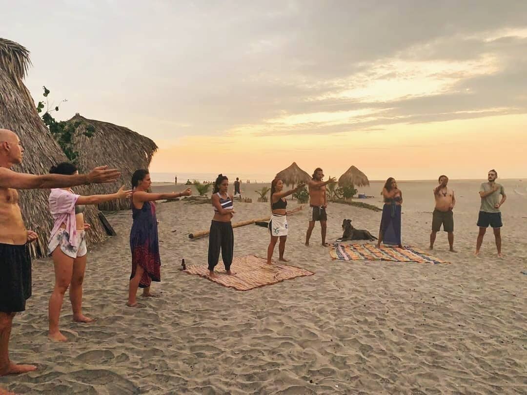 We are grateful our amazing facilitator @saraswatiyogaintegral will be sharing the practice of Kinam with us during the retreat 💚

Kinam is an abbreviation of the nawatl verb &quot;Kinatia&quot; to apply a force to achieve balance. It derives from t