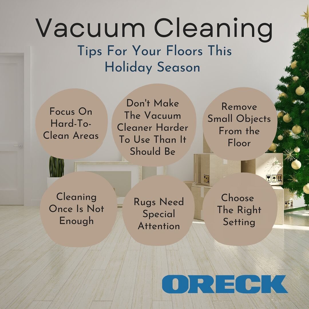 As we decorate and begin hosting holiday events in our homes, a few tips from our friends at Linda&rsquo;s Oreck Vacuum for your floors.

Throw on our Holiday Experience playlist and happy cleaning!

 #enjoymetro #shopmetrocentre #holidayexperience #