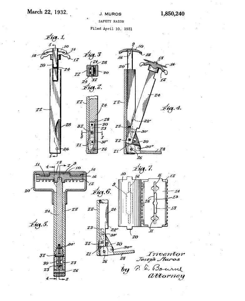 Gillette Toggle Adjustable Razor — Razor Archive