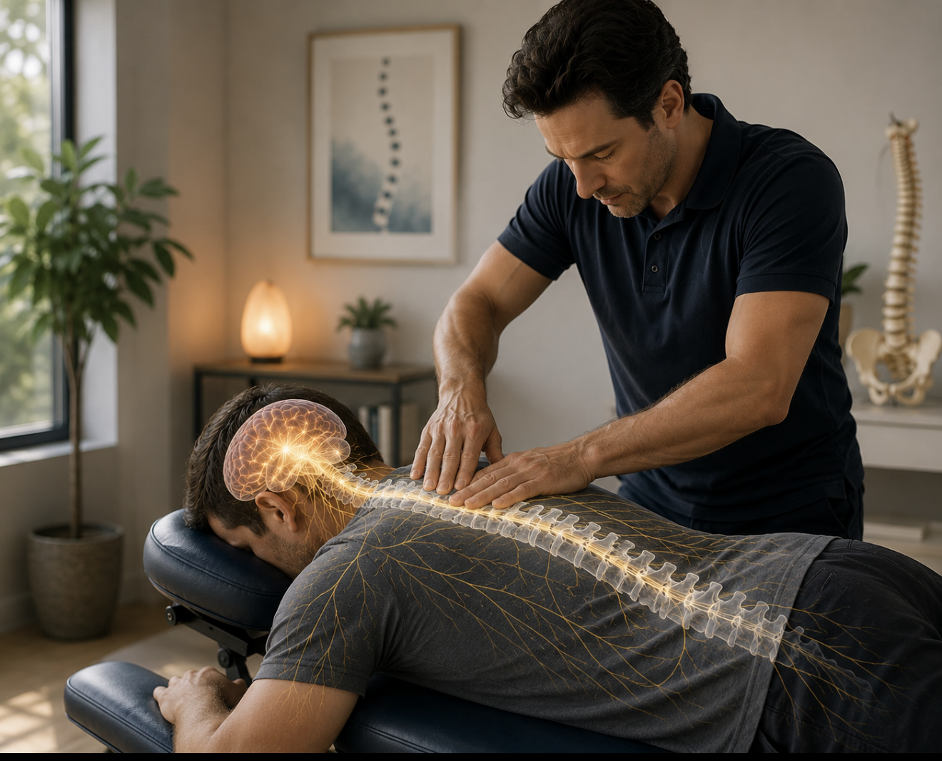 Alphabiotic Alignment and Chiropractic: Nervous System State Before Structural Input
