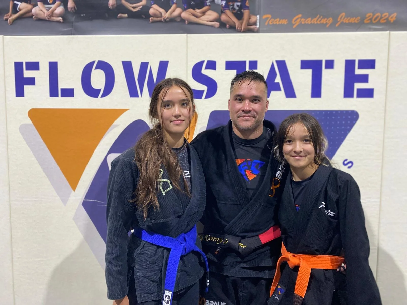 Owner/Coach Kenny with kids