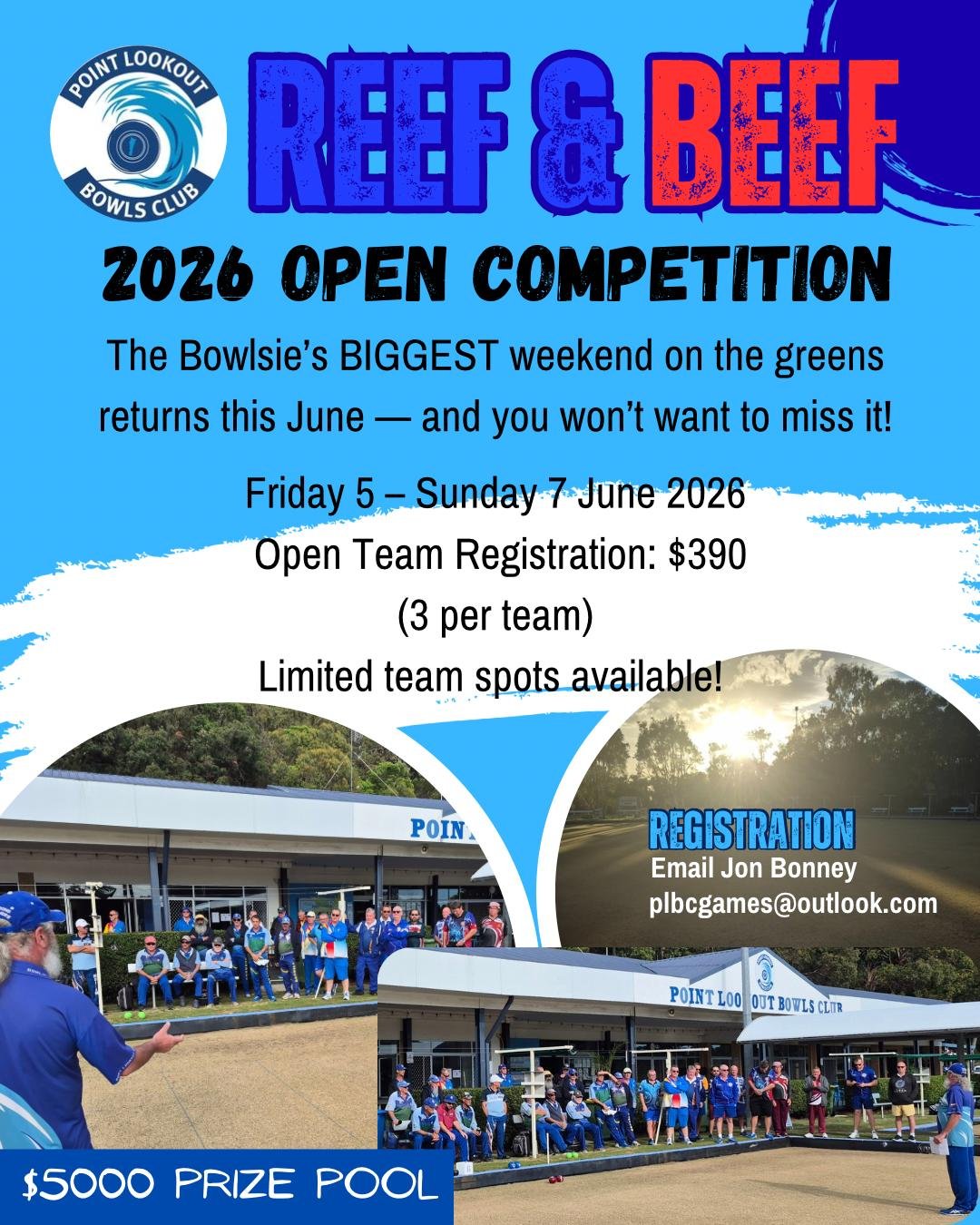 Reef &amp; Beef 2026 OPEN COMPETITION
