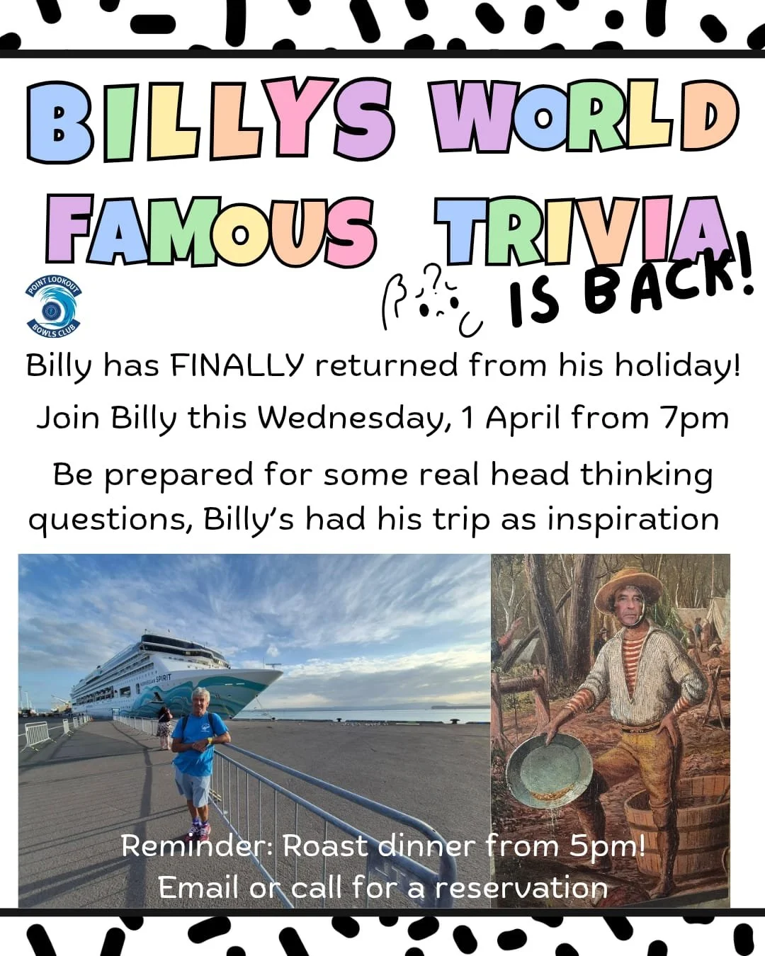 Billy's 'World Famous' Trivia