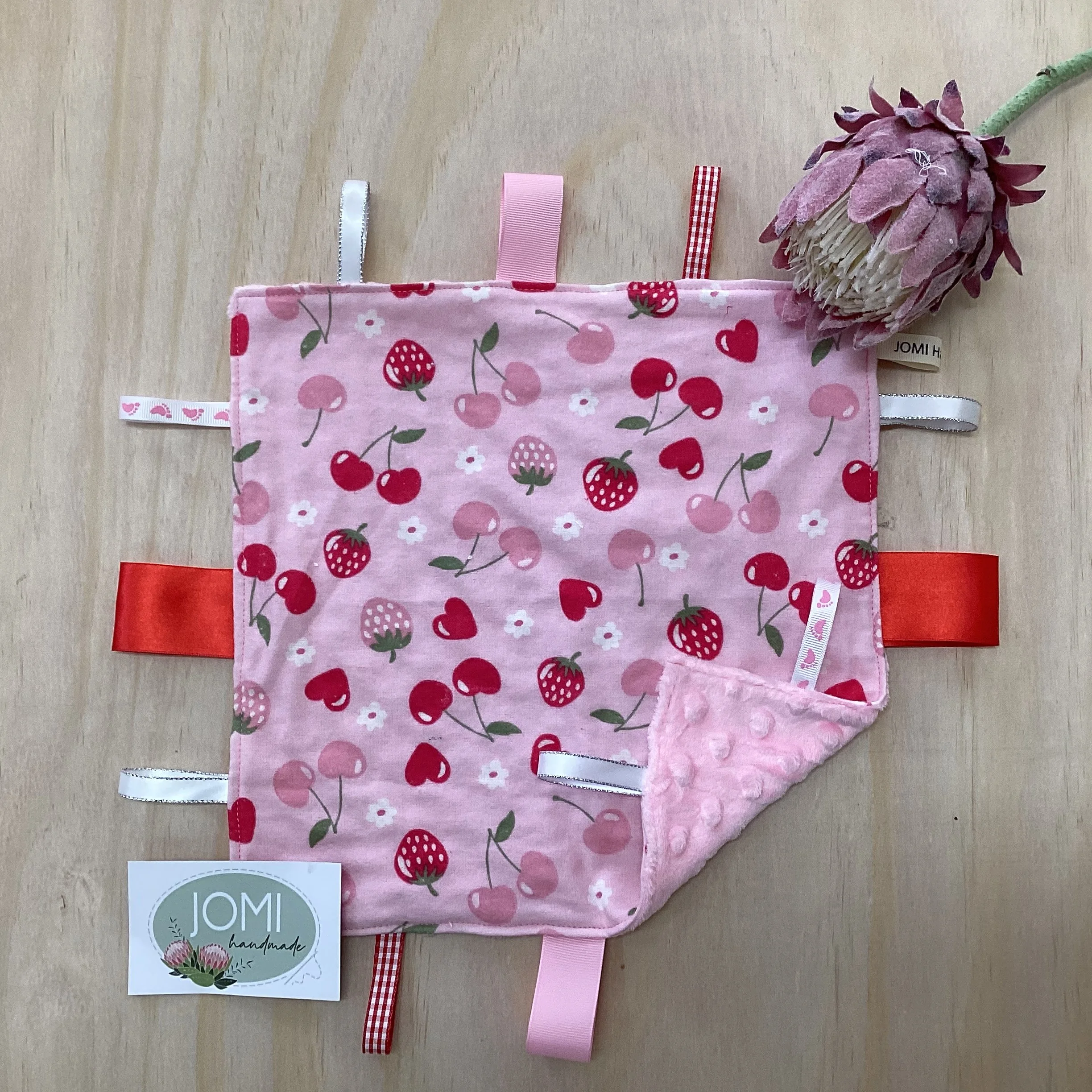 Strawberries Comforter/Sensory Blanket