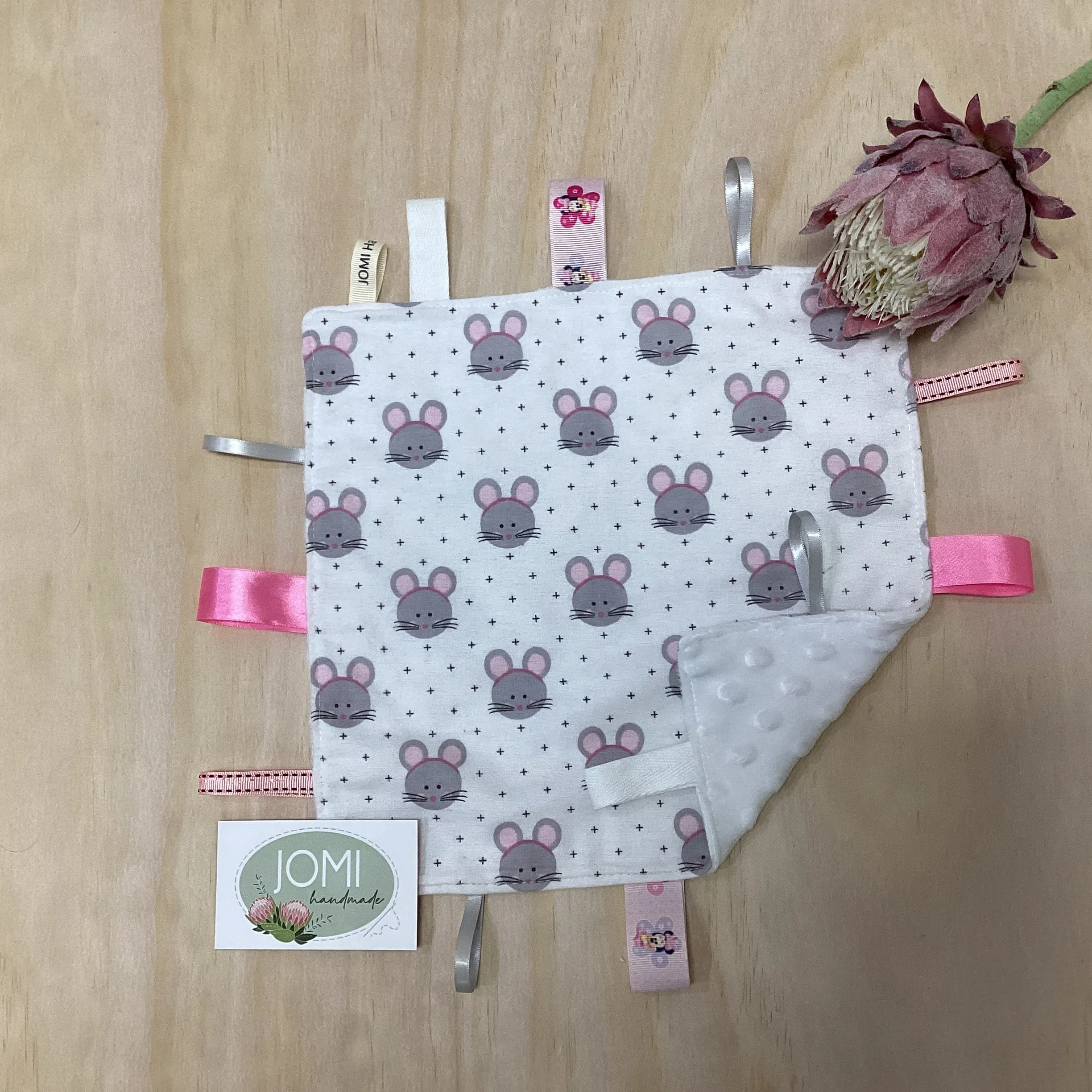 Miss Mouse Comforter/Sensory Blanket