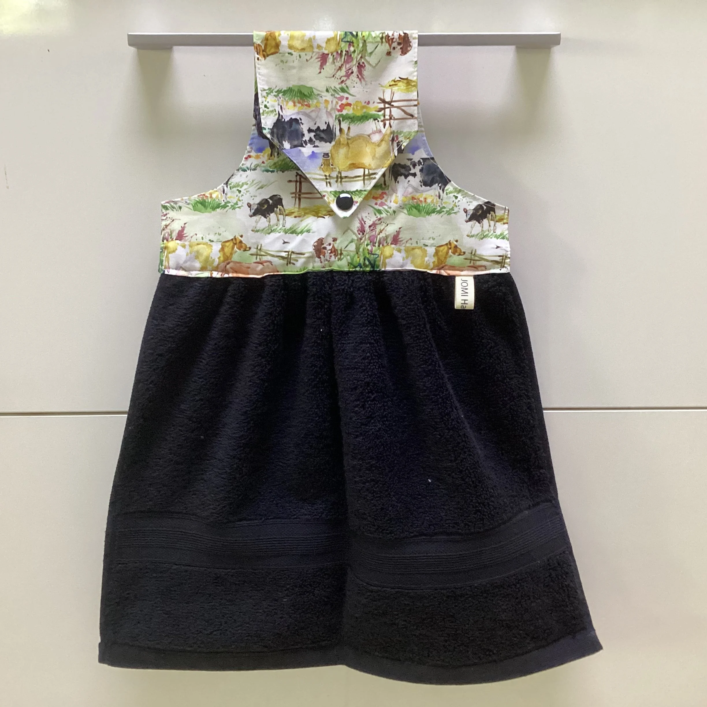 Moo Cows Hanging Hand Towel