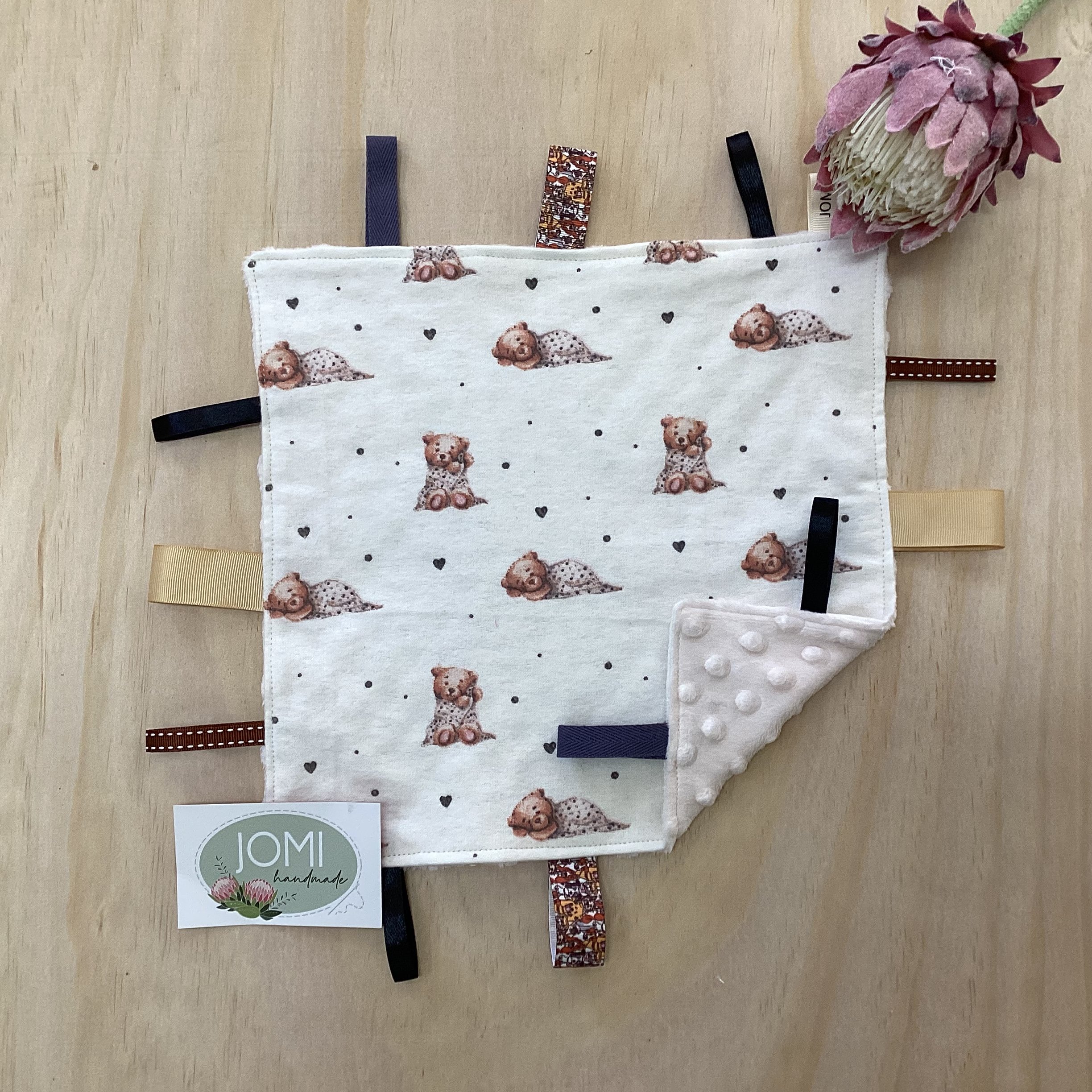 Teddies Comforter/Sensory Blanket