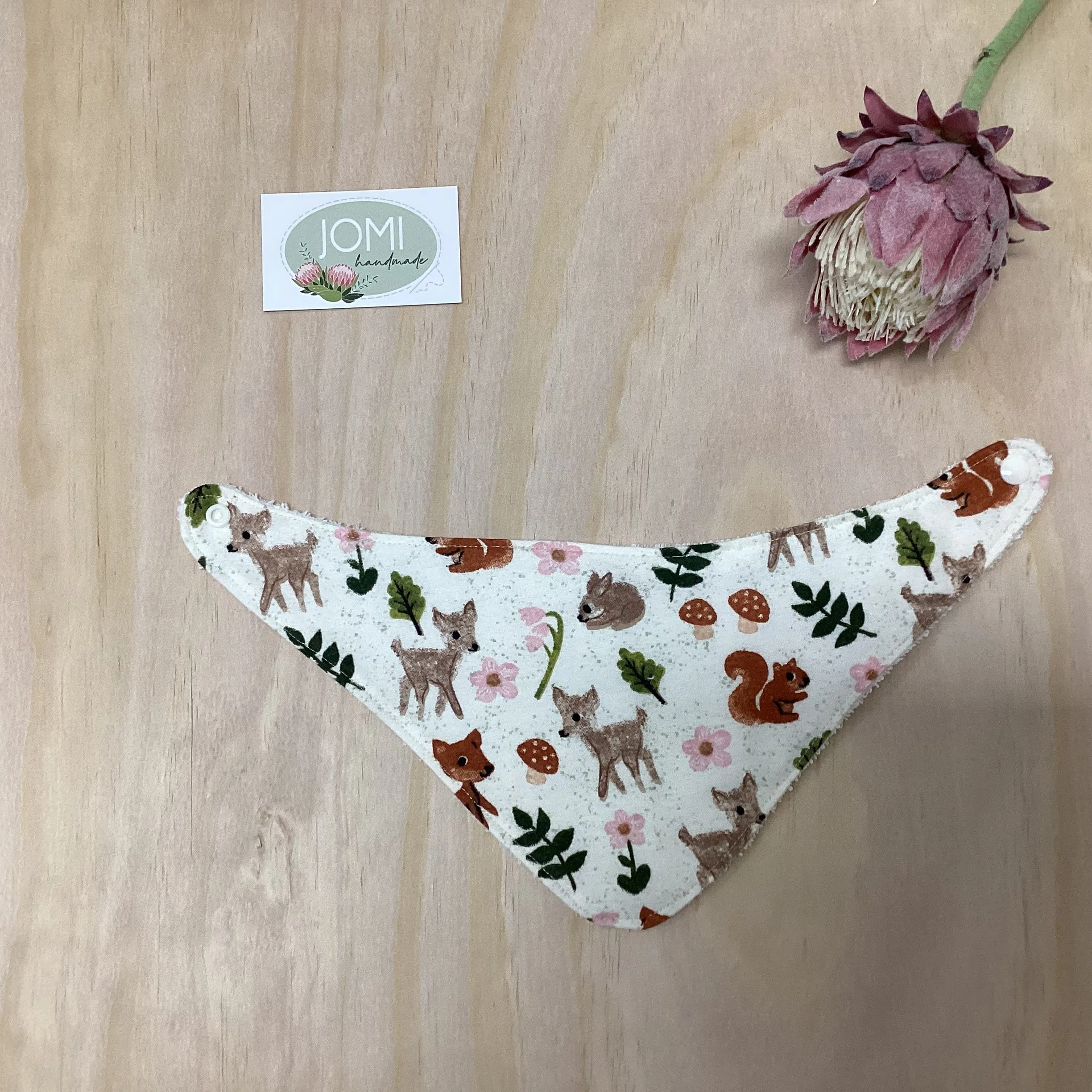 Forest Friends Bandana Bib