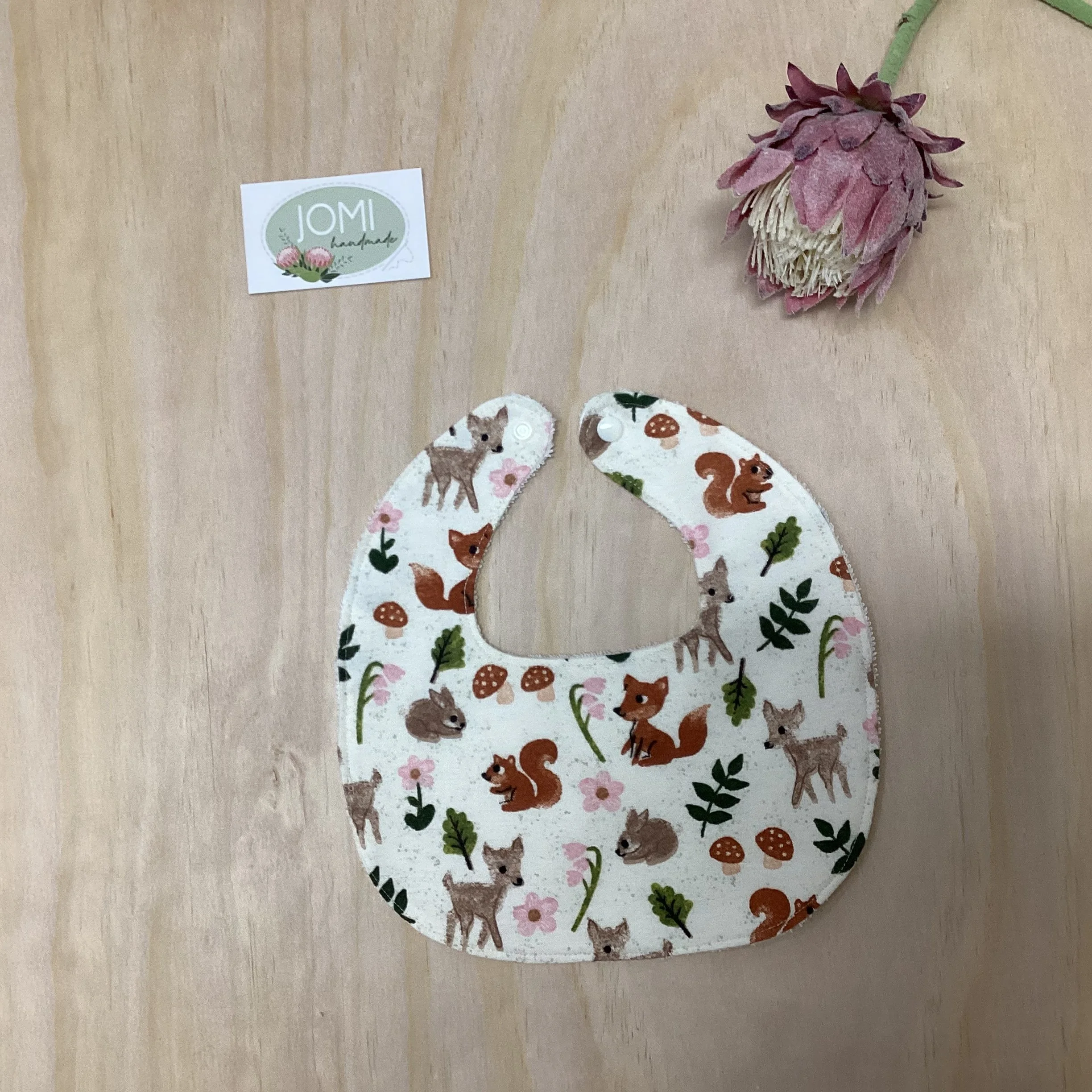 Forest Friends Small Bib