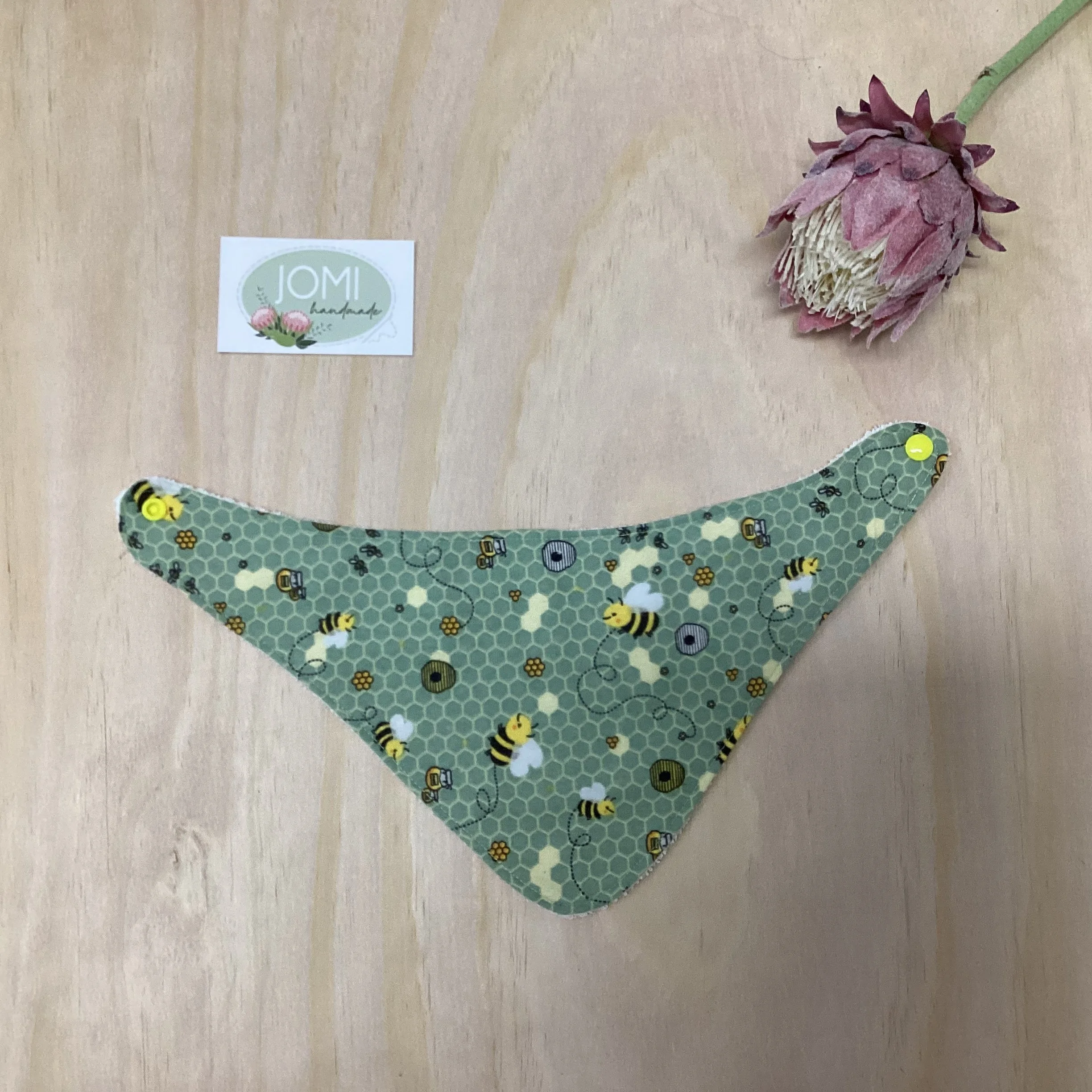 Bees Bandana Bib